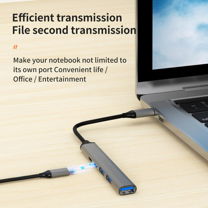 قیمت و خرید هاب 5 پورت USB-C مدل MN