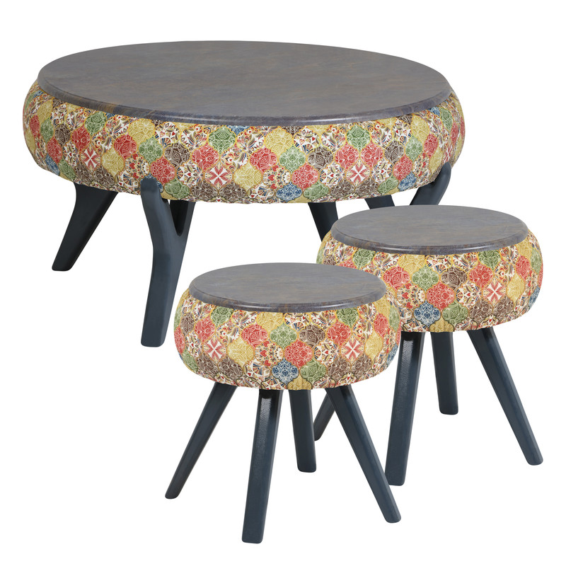 میز جلومبلی مدل AK-93 مجموعه 3 عددی