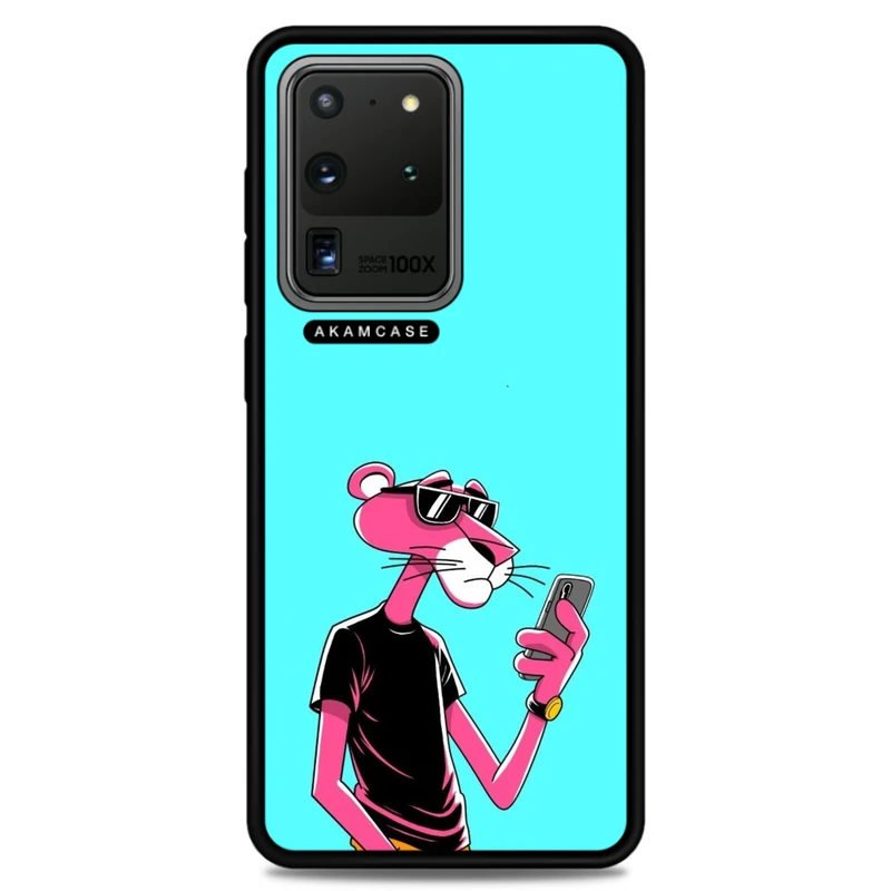 کاور آکام مدل AMC-WSGS20U-PINK PANTHER1 مناسب برای گوشی موبایل سامسونگ Galaxy S20 Ultra