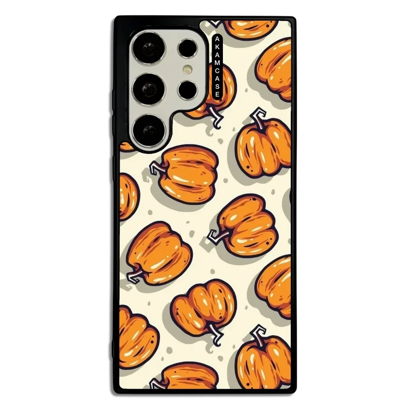 کاور آکام مدل AMC-WSGS23U-PUMPKIN-11 مناسب برای گوشی موبایل سامسونگ Galaxy S23 Ultra