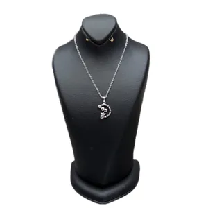 گردنبند نقره زنانه مدل آلبالو 401723