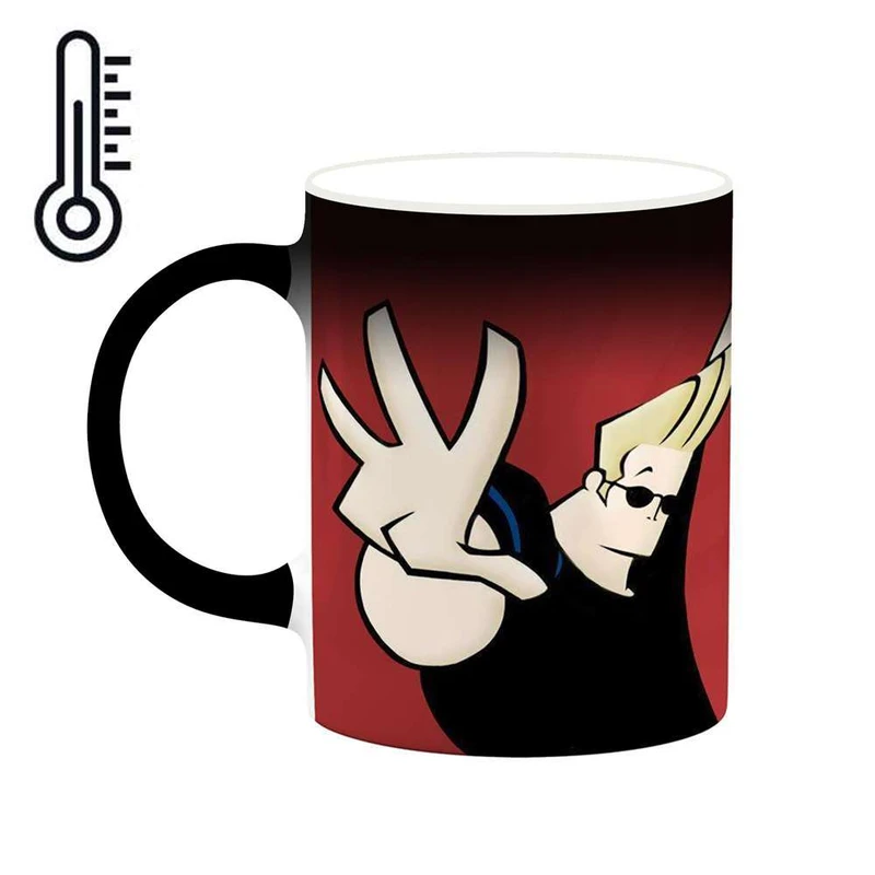 ماگ حرارتی کاکتی مدل کارتون Johnny Bravo کد mgh22692