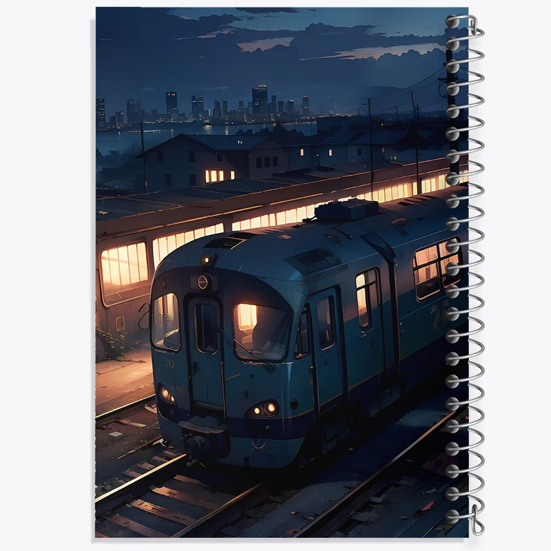 دفتر نقاشی 50 برگ خندالو طرح قطار کد F5241