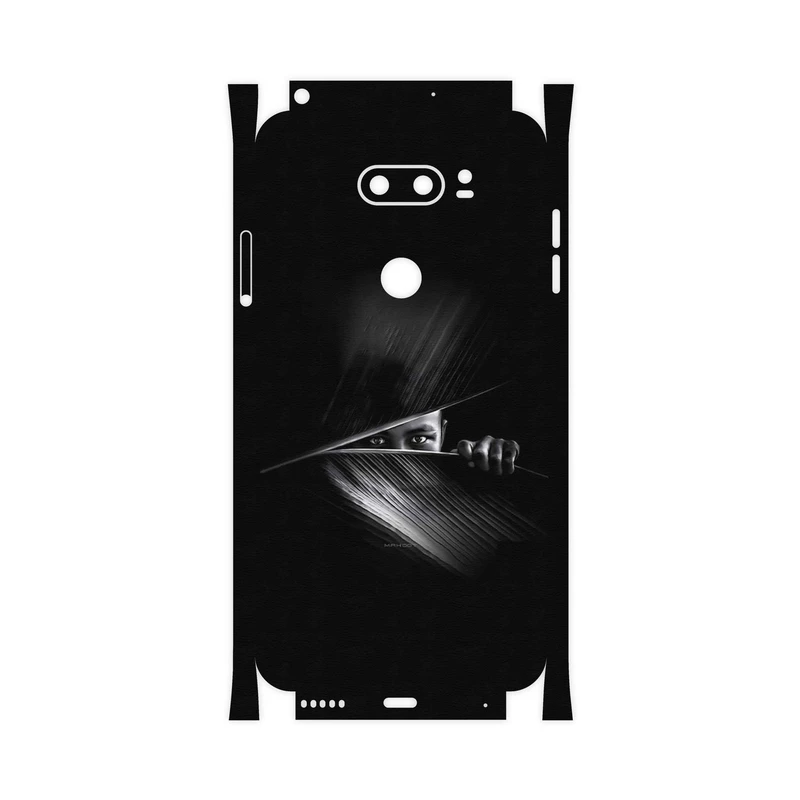 برچسب پوششی ماهوت مدل Black Portrait-FullSkin مناسب برای گوشی موبایل ال جی V30