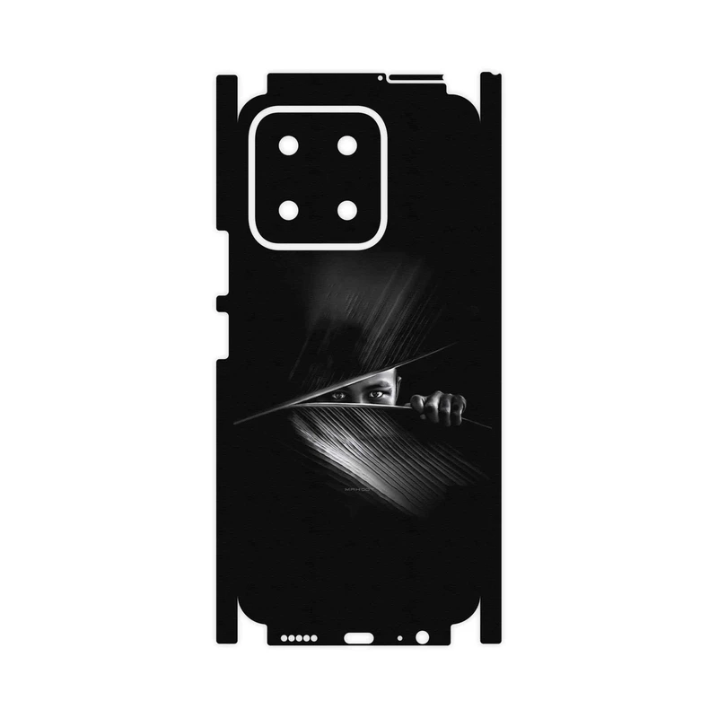 برچسب پوششی ماهوت مدل Black Portrait-FullSkin مناسب برای گوشی موبایل آنر X5b