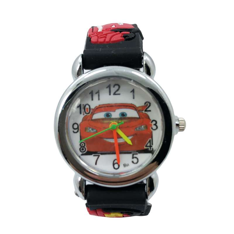 ساعت  مچی عقربه ای پسرانه مدل Cars