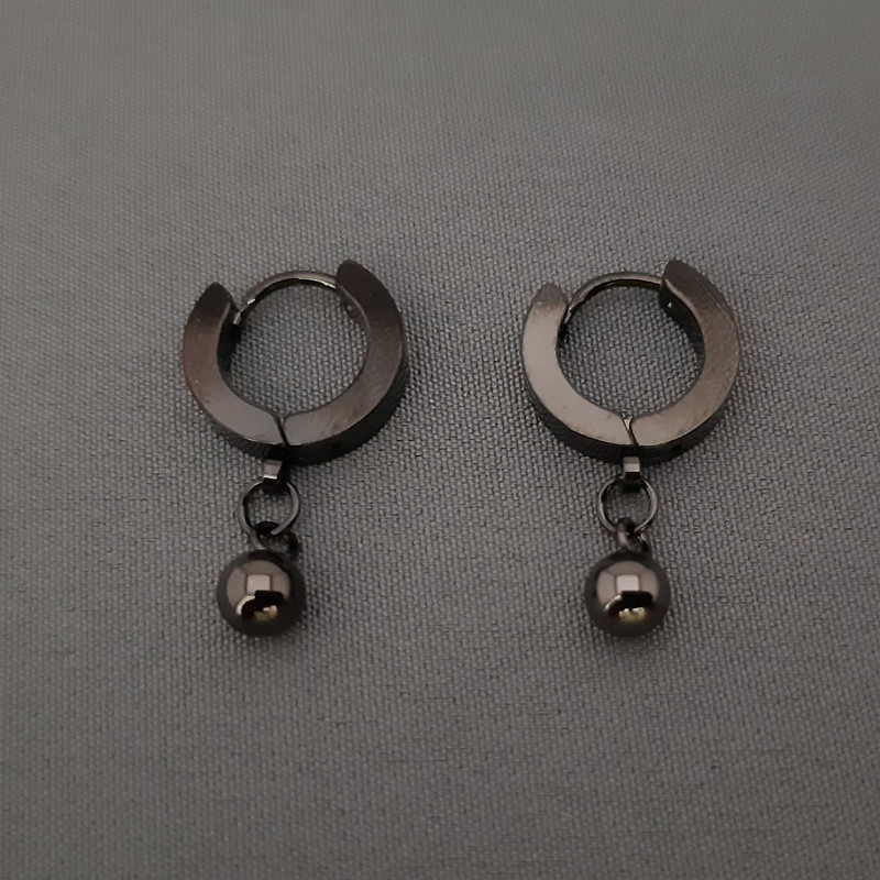 گوشواره زنانه مدل گوی کد hach-64