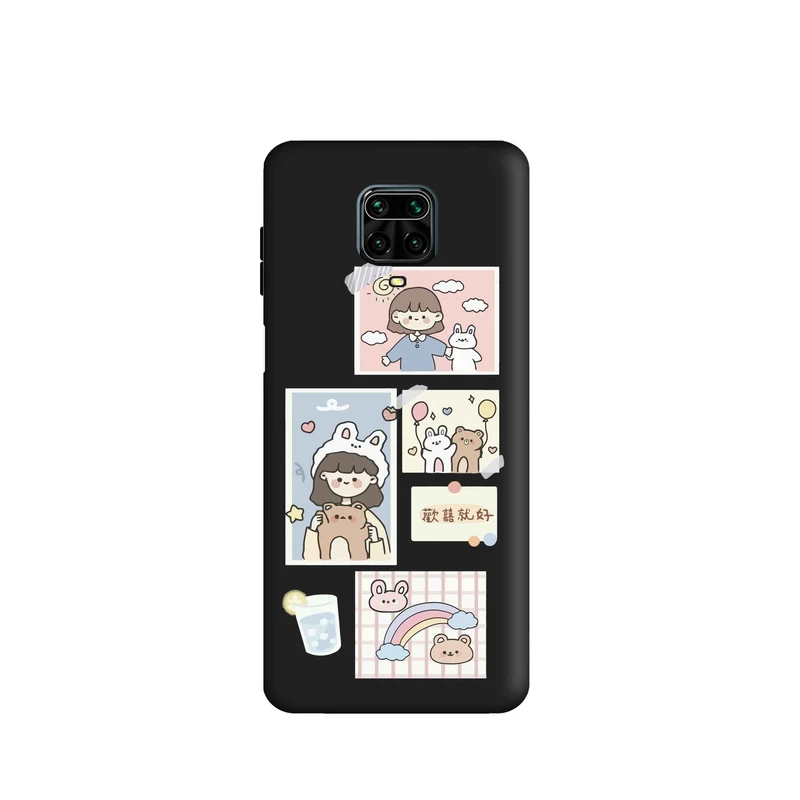 کاور قاب گارد طرح  قاب عکس کد  FF2647 مناسب برای گوشی موبایل  شیائومی  Redmi Note 9s / Redmi Note 9pro