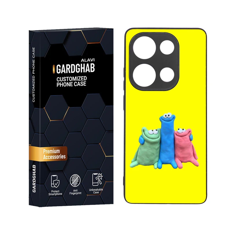 کاور گارد قاب علوی مدل دور ژله ای مناسب برای گوشی موبایل شیائومی Redmi Note 13 Pro 4G