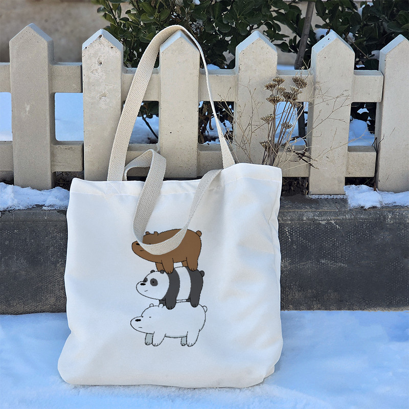 ساک خرید خندالو مدل سه خرس کله پوک کد 809