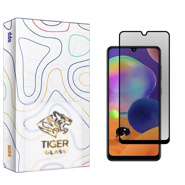 محافظ صفحه نمایش حریم شخصی تایگر گلس مدل SAM2 مناسب برای گوشی موبایل سامسونگ Galaxy A31