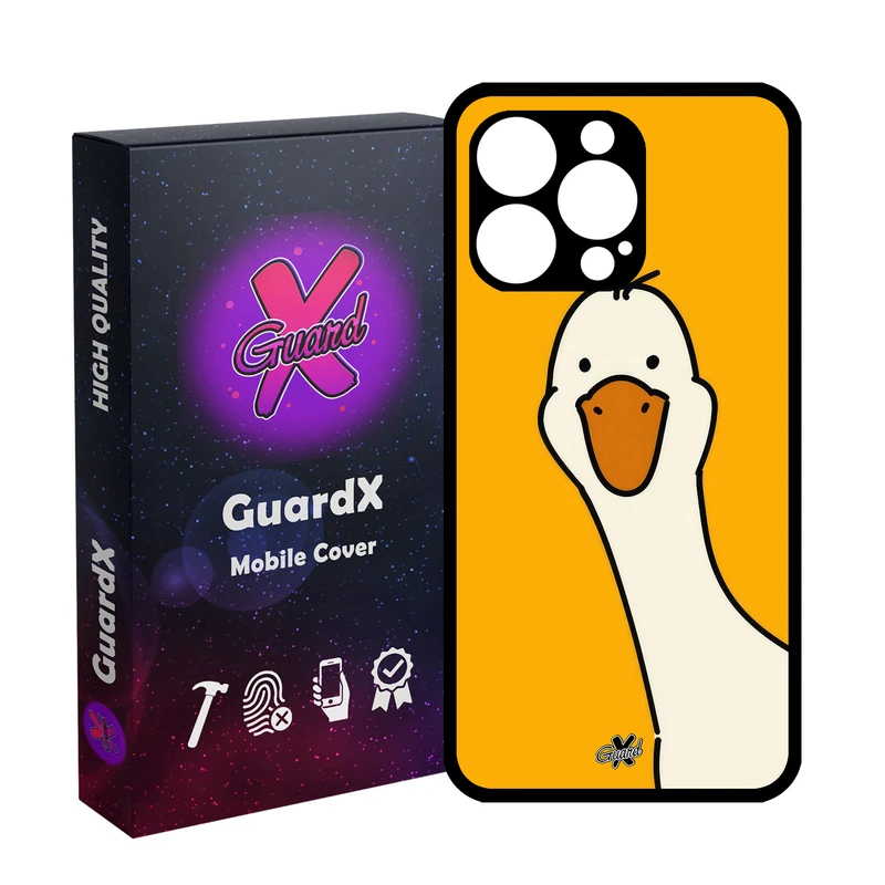 کاور گارد ایکس طرح اردک مدل Glass10656 مناسب برای گوشی موبایل اپل iPhone 13 Pro