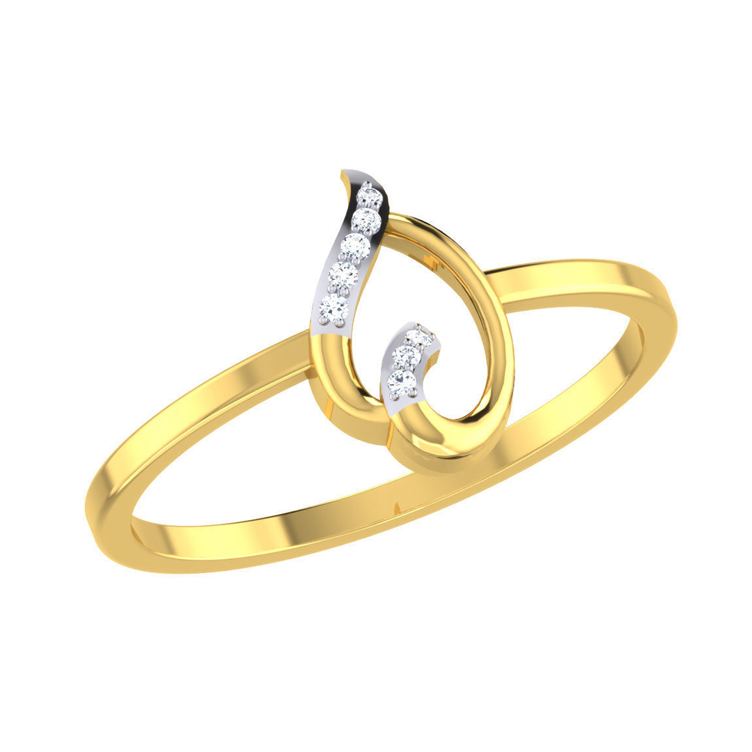 انگشتر نقره زنانه ژابیز کد 066