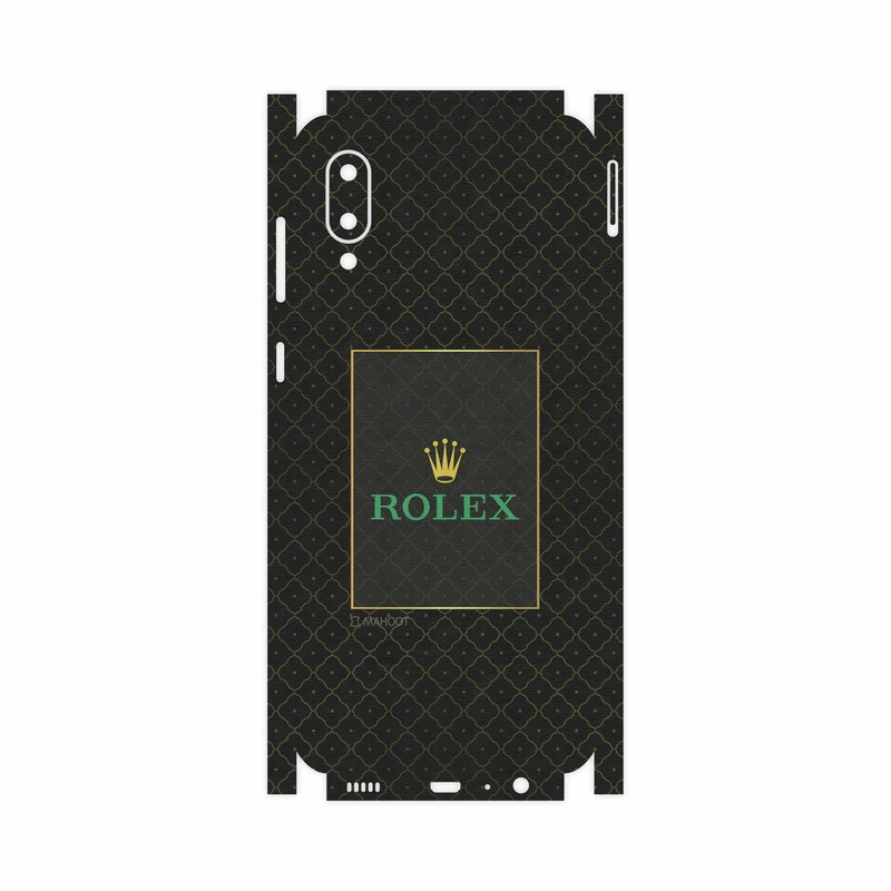 برچسب پوششی ماهوت مدل Rolex-Logo-FullSkin مناسب برای گوشی موبایل سامسونگ Galaxy A02