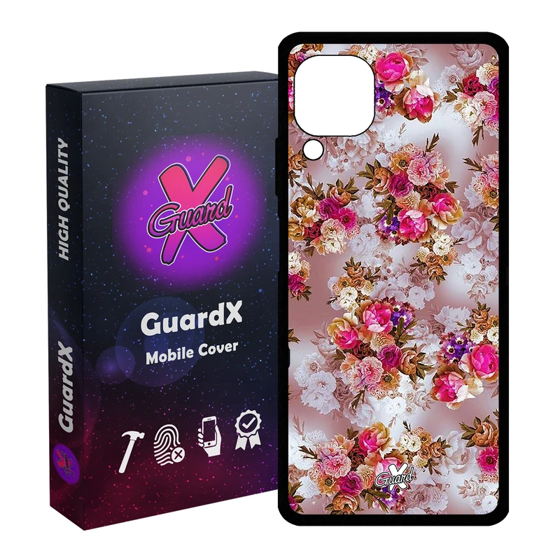 کاور گارد ایکس طرح گل مدل Glass10333 مناسب برای گوشی موبایل هوآوی Nova 7i / Nova 6 SE / P40 Lite