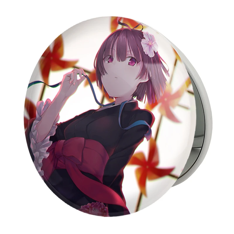 آینه جیبی خندالو طرح مومی انیمه کابانری (Kabaneri) مدل تاشو کد 36005