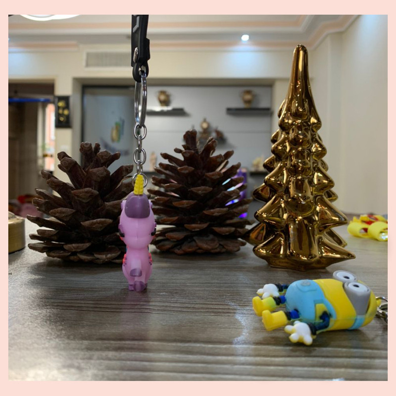 جاکلیدی دخترانه مدل سیلیکونی یونیکورن بالدار کد540