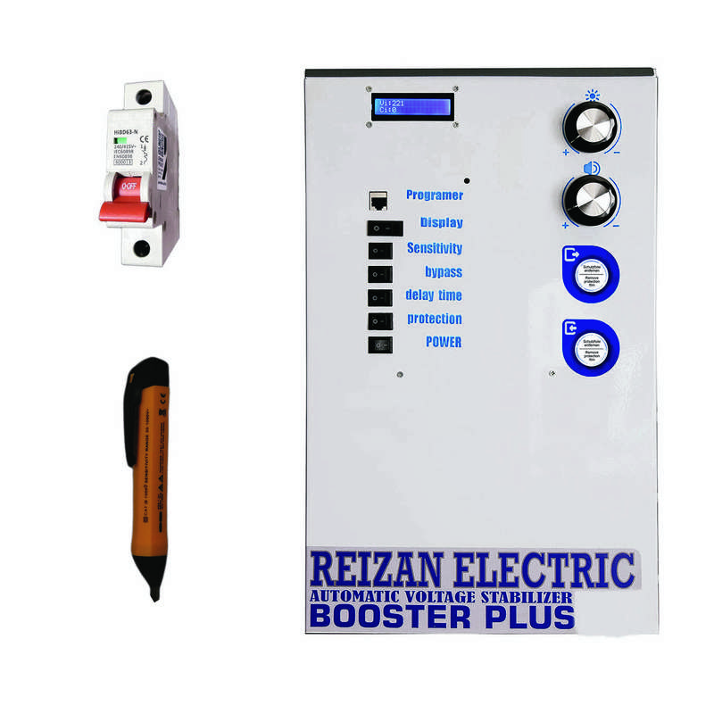 استابلایزر ریزان الکتریک مدل بوستر پلاس ظرفیت 12 کیلو ولت آمپر