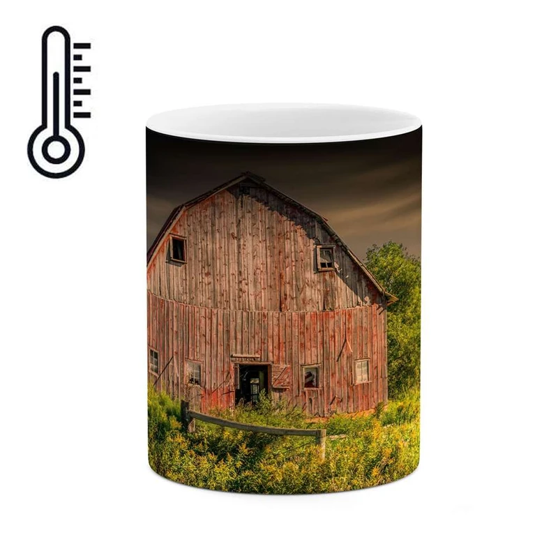 ماگ حرارتی کاکتی مدل منظره کد mgh13184