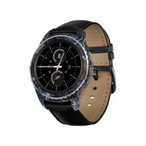 برچسب ماهوت طرح Earth_White_Marble مناسب برای ساعت هوشمند سامسونگ Galaxy Gear S2 Classic