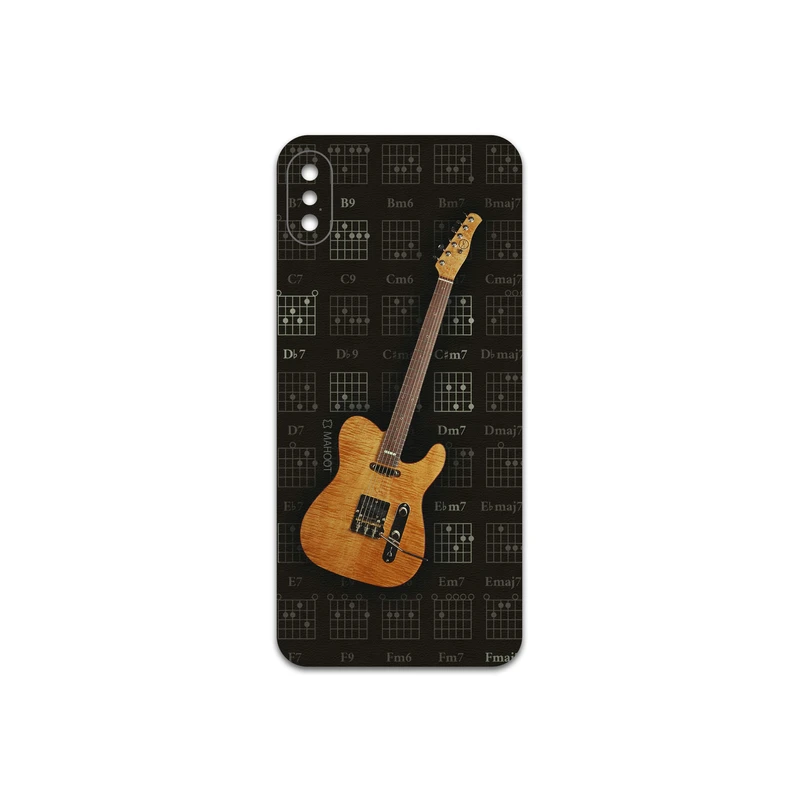 برچسب پوششی ماهوت مدل Guitar-Instrument مناسب برای گوشی موبایل اپل iPhone X