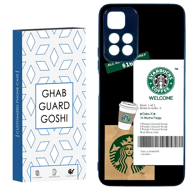 کاور قاب گارد گوشی طرح استارباکس کد TPU-071 مناسب برای گوشی موبایل شیائومی Redmi Note 11 Pro Plus 5G 