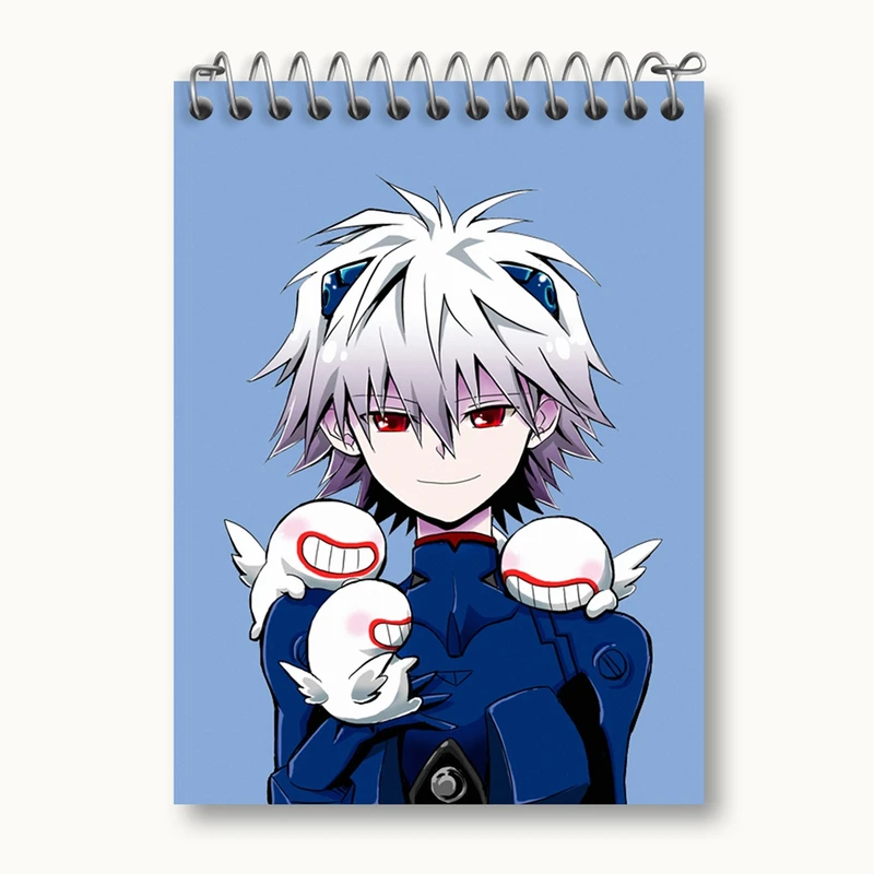 دفتر یادداشت 50 برگ خندالو مدل کاورو ناگیسا انیمه اونگلیون کد 13814