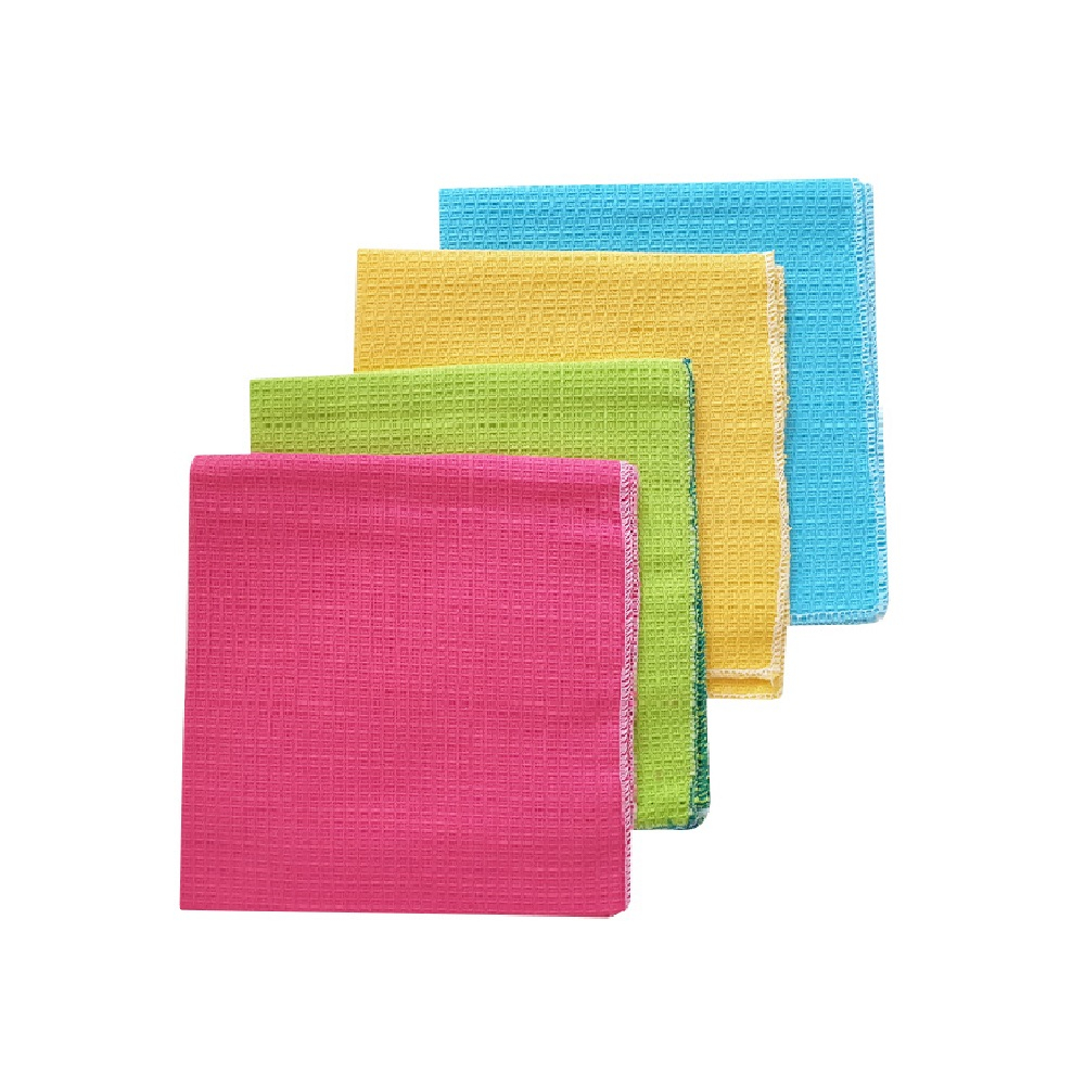 دستمال نظافت خاتون کد fr4 بسته 4 عددی