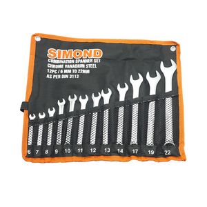 نقد و بررسی مجموعه 12 عددی اچار یکسر تخت یکسر رینگی سایموند مدل 3113 توسط خریداران