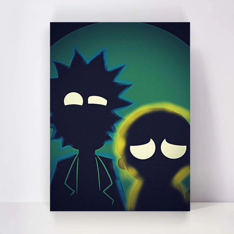 تابلو شاسی مدل Rick and Morty کد S-5038