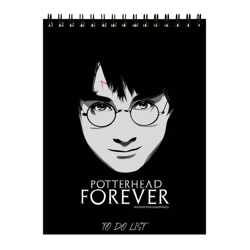 دفتر برنامه ریزی 50 برگ  طرح هری پاتر کد 4036