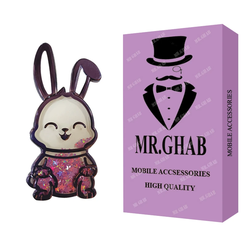 استیکر تزئینی موبایل و تبلت مستر قاب مدل خرگوش