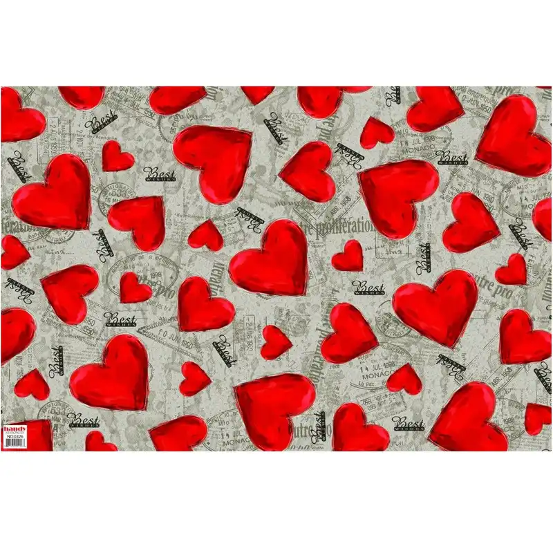 کاغذ کادو مدل لاو بسته 5 عددی