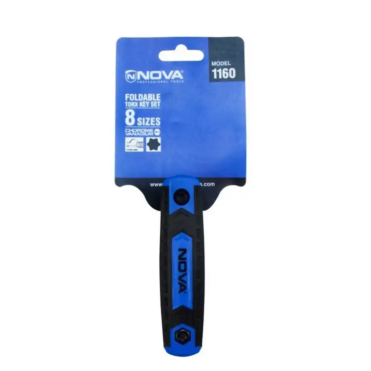 آچار ستاره ای نووا مدل 1160 مجموعه 8 عددی