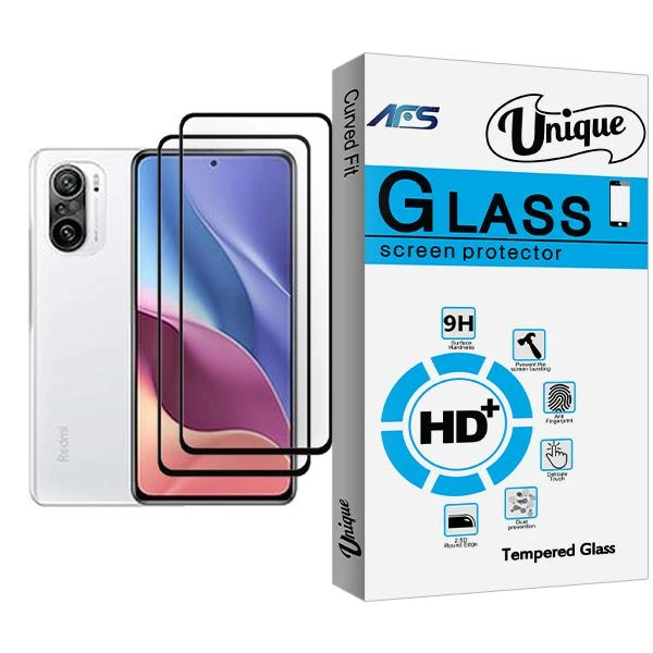 محافظ صفحه نمایش ای اف اس مدل Unique Glass MIX002 مناسب برای گوشی موبایل شیائومی Redmi K40 بسته دو عددی