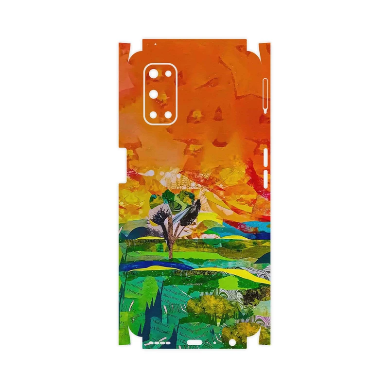 برچسب پوششی ماهوت مدل Collage of Painting-FullSkin مناسب برای گوشی موبایل ریلمی 7 5G