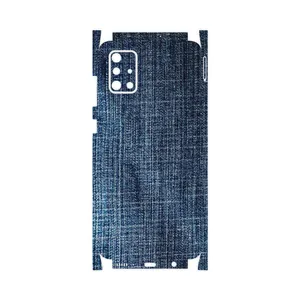 MAHOOT Fabric Texture 3-FullSkin Cover Sticker for Samsung Galaxy A71