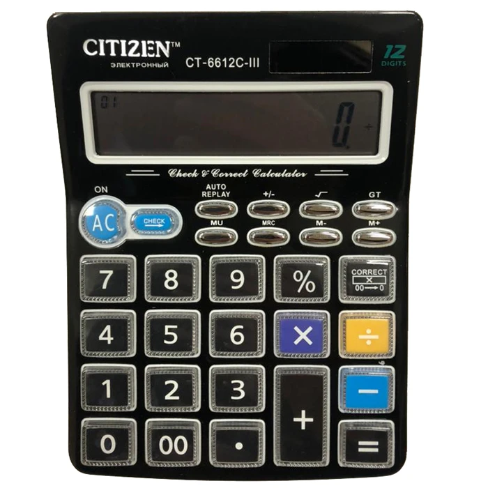 ماشین حساب  مدل CT-6612C