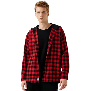 پیراهن آستین بلند مردانه کوتون مدل 2KAM64171OW01PM