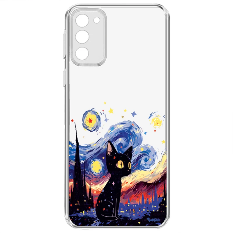 کاور طرح Black Cat  مناسب برای گوشی موبایل سامسونگ Galaxy S23 Plus 