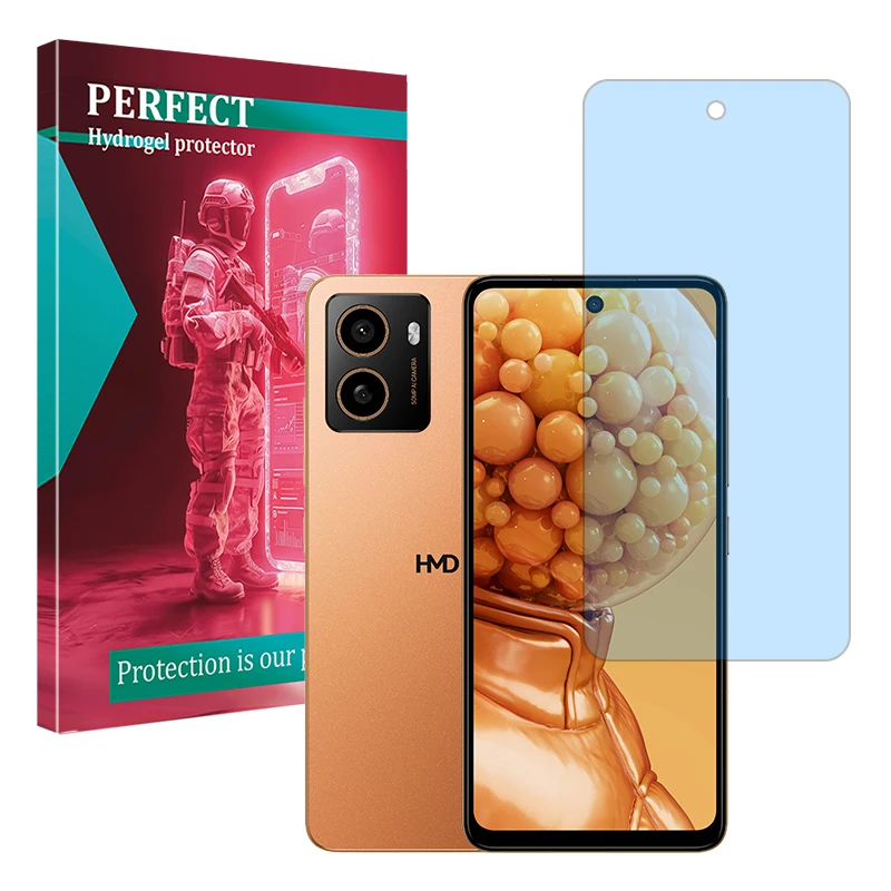 محافظ صفحه نمایش مات ضد اشعه آبی پرفکت مدل Tough مناسب برای گوشی موبایل اچ ام دی  Pulse Plus