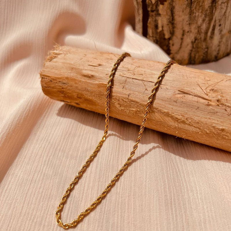 زنجیر زنانه مدل طنابی کد 60