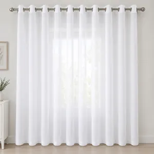 پرده پانچ مدل حریر ساده سایز 280×1800 سانتی‌متر