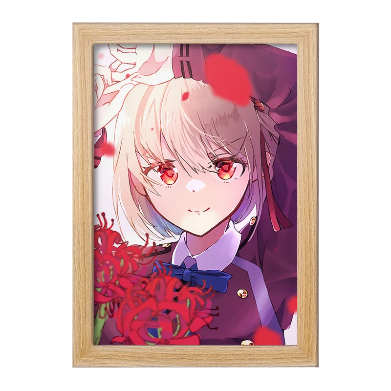 تابلو خندالو مدل چیساتو انیمه لیکوریس ریکویل Lycoris Recoil  کد 23033