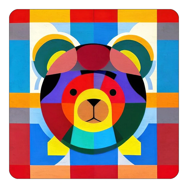 مگنت کاکتی طرح حیوانات رنگی مدل mp26100