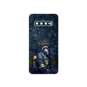 MAHOOT Firefighter Cover Sticker for Samsung Galaxy S10