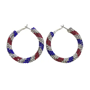 گوشواره زنانه آی ام مدل رنگارنگ 