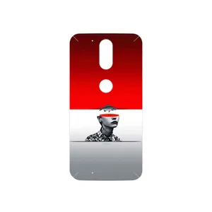 MAHOOT Collage of surreal Portrait of Women 1 Cover Sticker for Motorola Moto G4