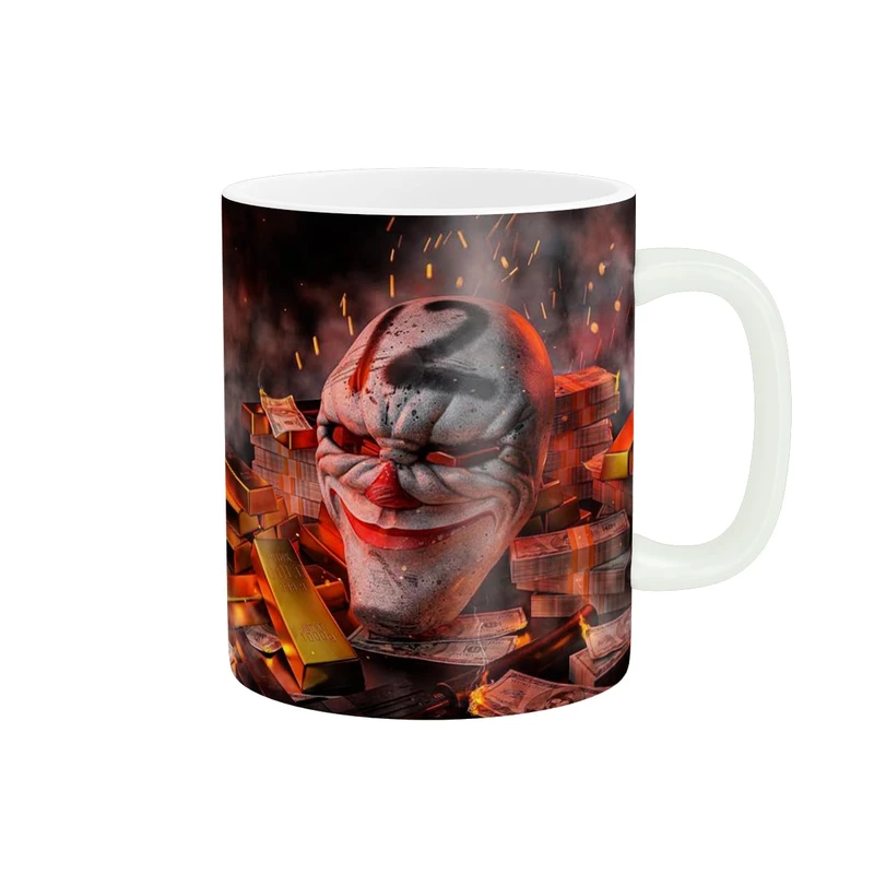 ماگ طرح بازی روز پرداخت Payday کد Payday-02