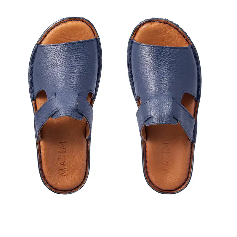 دمپایی زنانه ماکسیم مدل کمند رنگ سرمه ای